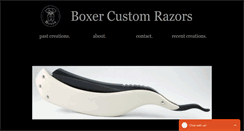 Desktop Screenshot of boxercustomrazors.com